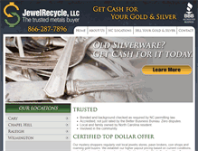 Tablet Screenshot of jewelrecycle.com